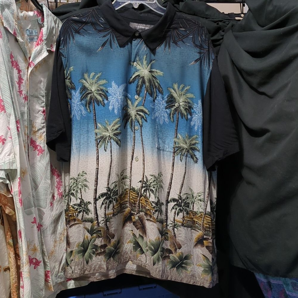 Croft and Barrow XXL Hawaiian shirt #037